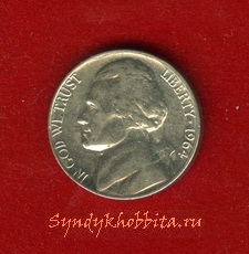 5 центов 1964 года США